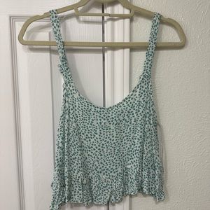 Fun print crop top